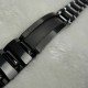 Tungsten Carbide Heavy Black Bracelet - TB116