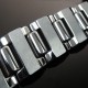 Tungsten Carbide Heavy Silver Bracelet - TB114
