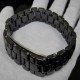 Tungsten Carbide Heavy Black Bracelet - TB115