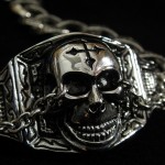 Skull Bracelet for Motor Biker - TB30