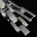 316L Stainless Steel Silver Bracelet with CZ - TB20