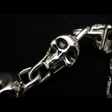 Skull Bracelet for Motor Biker - TB74