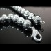 925 Silver Heavy Ball Chain Necklace - SN02